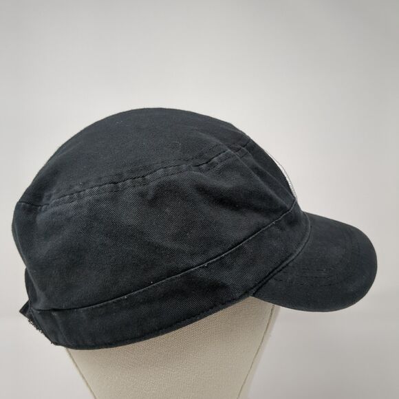 GWG Girls With Guns Cadet Army Cap Black One Size Adjustable Glitter Embroidered - Picture 4 of 9